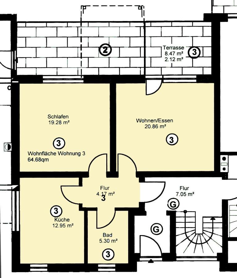 Ferienwohnung Mit Terrasse, Kostenloses Wlan, Parkplatz Bad Oeynhausen Exteriér fotografie